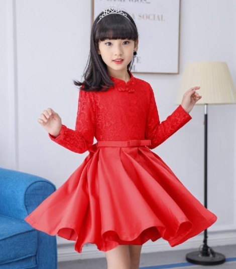 Autumn Winter Kids Dresses Wholesale Manufacturer