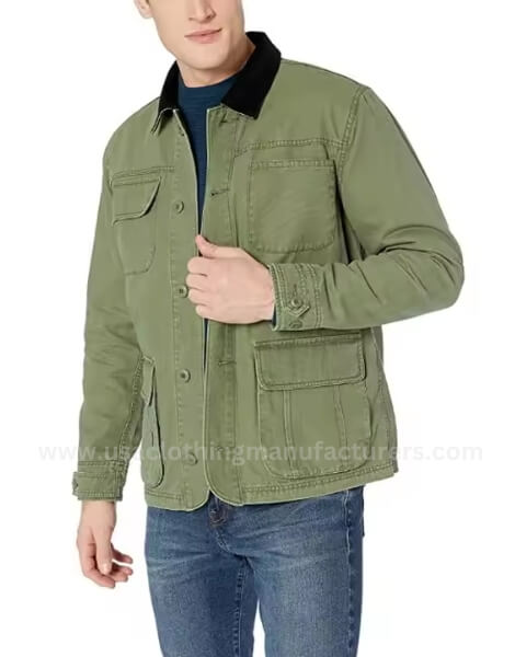 Customized Men's Barn Coat Manufacturer