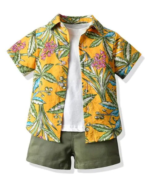 3 Piece Little Boy Boutique Clothing Set Factory OEM