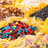 Recycled Plastic Chips for Textile Yarn Production