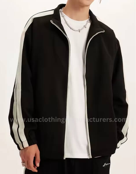 Suede Varsity Jacket Manufacturer