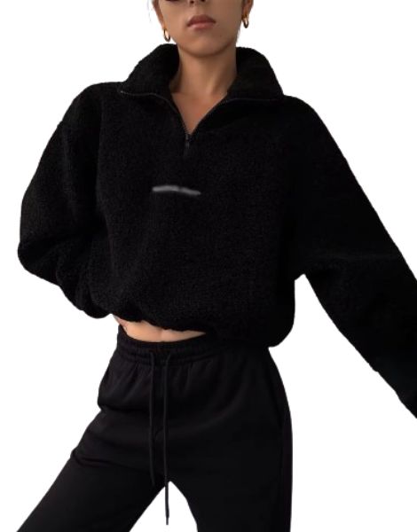 Women Sherpa Fleece Jacket Supplier