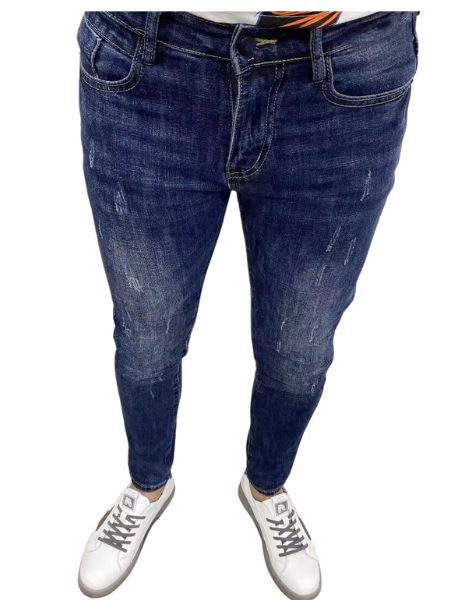 Classic Blue Denim Jeans Men