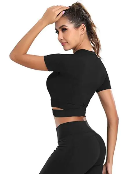 Crew Neck Fitness Ladies T-Shirt Wholesale Manufacturer